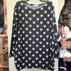 Star Tunic Sweater